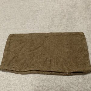 Restoration Hardware brown linen Accent Pillow cover